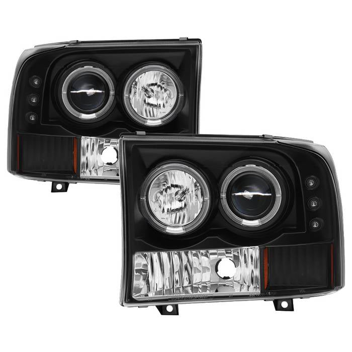 Spyder Ford F250 Super Duty 99-04 Projector Version 2 LED Halo LED Blk PRO-YD-FF25099-1P-G2-BK 5010339
