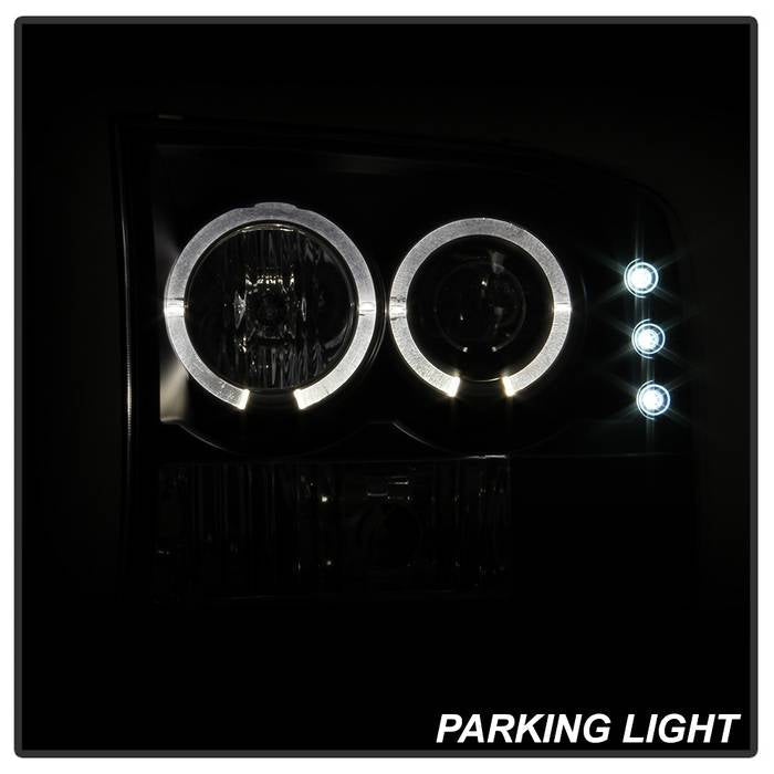 Spyder Ford F250 Super Duty 99-04 Projector Version 2 LED Halo LED Blk PRO-YD-FF25099-1P-G2-BK 5010339