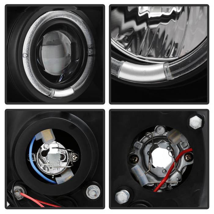 Spyder Ford F250 Super Duty 99-04 Projector Version 2 LED Halo LED Blk PRO-YD-FF25099-1P-G2-BK 5010339