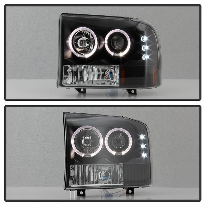 Spyder Ford F250 Super Duty 99-04 Projector Version 2 LED Halo LED Blk PRO-YD-FF25099-1P-G2-BK 5010339