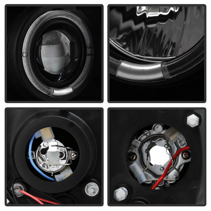 Spyder Ford F250 Super Duty 99-04 Projector Version 2 LED Halo LED Blk Smke PRO-YD-FF25099-1P-G2-BSM 5078452