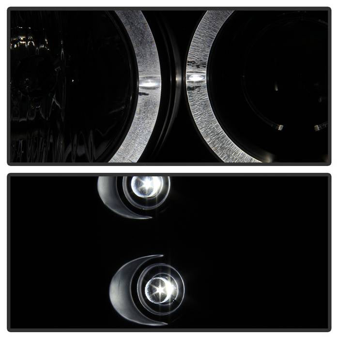 Spyder Ford F250 Super Duty 99-04 Projector Version 2 LED Halo LED Blk Smke PRO-YD-FF25099-1P-G2-BSM 5078452