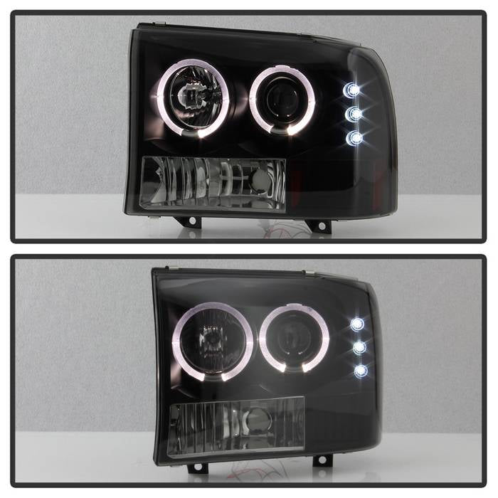 Spyder Ford F250 Super Duty 99-04 Projector Version 2 LED Halo LED Blk Smke PRO-YD-FF25099-1P-G2-BSM 5078452