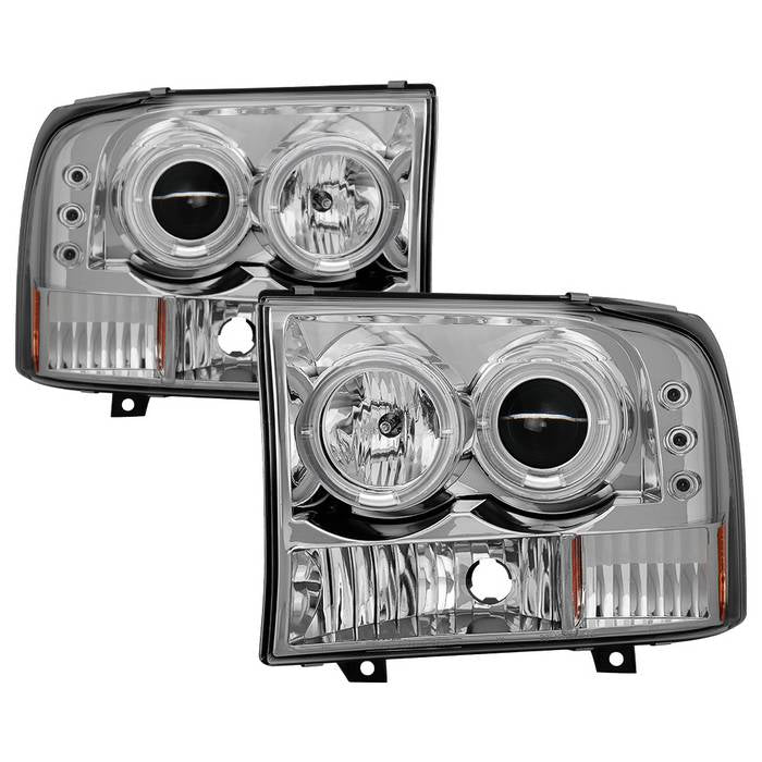 Spyder Ford F250 Super Duty 99-04 Projector Version 2 LED Halo LED Chrm PRO-YD-FF25099-1P-G2-C 5010360