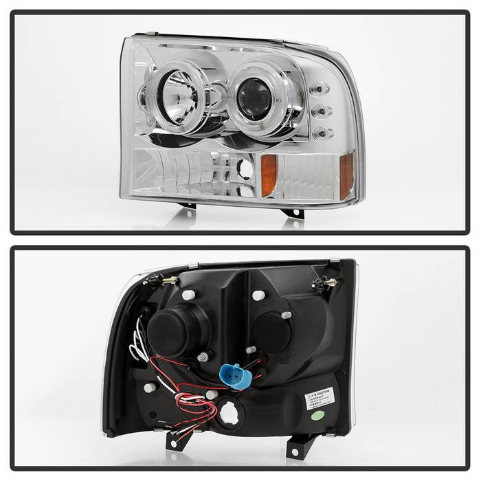 Spyder Ford F250 Super Duty 99-04 Projector Version 2 LED Halo LED Chrm PRO-YD-FF25099-1P-G2-C 5010360