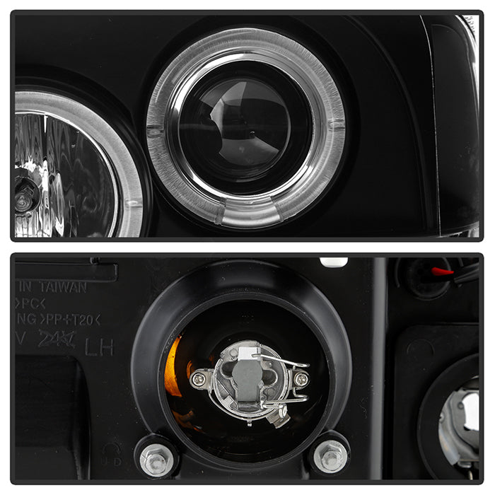 Spyder Ford F250/350/450 Super Duty 05-07 Projector Headlights LED Halo- LED Blk PRO-YD-FS05-HL-BK 5010544