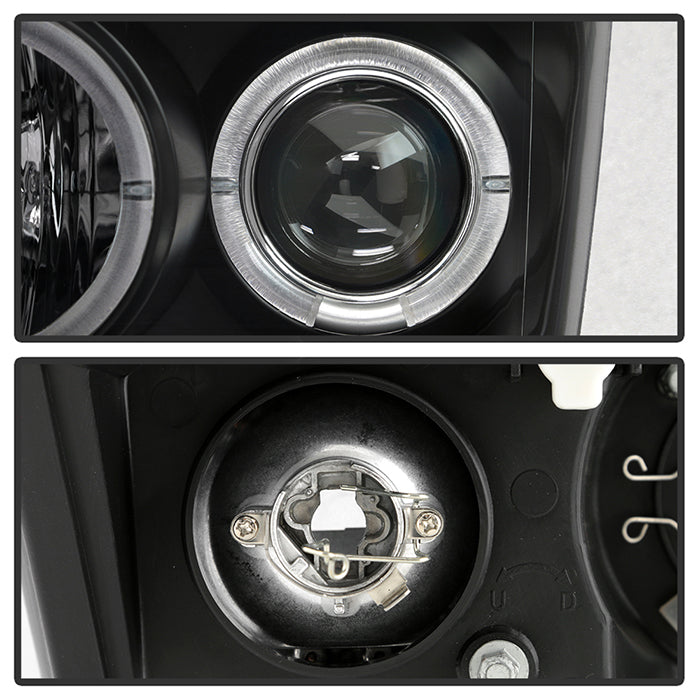 Spyder Ford F250/350/450 Super Duty 08-10 Projector Headlights LED Halo LED Blk PRO-YD-FS08-HL-BK 5010575