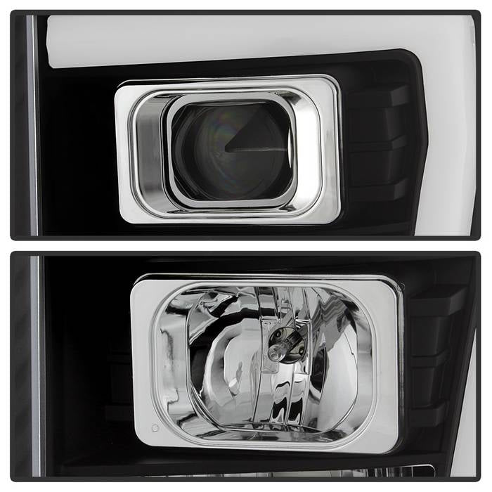 Spyder Ford F-250/F-350/F450 Super Duty 11-16 V2 Projector Headlights - Black (PRO-YD-FS11V2-LB-BK) 5084460