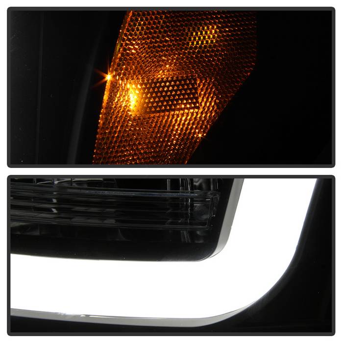 Spyder Ford F-250/F-350/F450 Super Duty 11-16 V2 Projector Headlights - Black (PRO-YD-FS11V2-LB-BK) 5084460