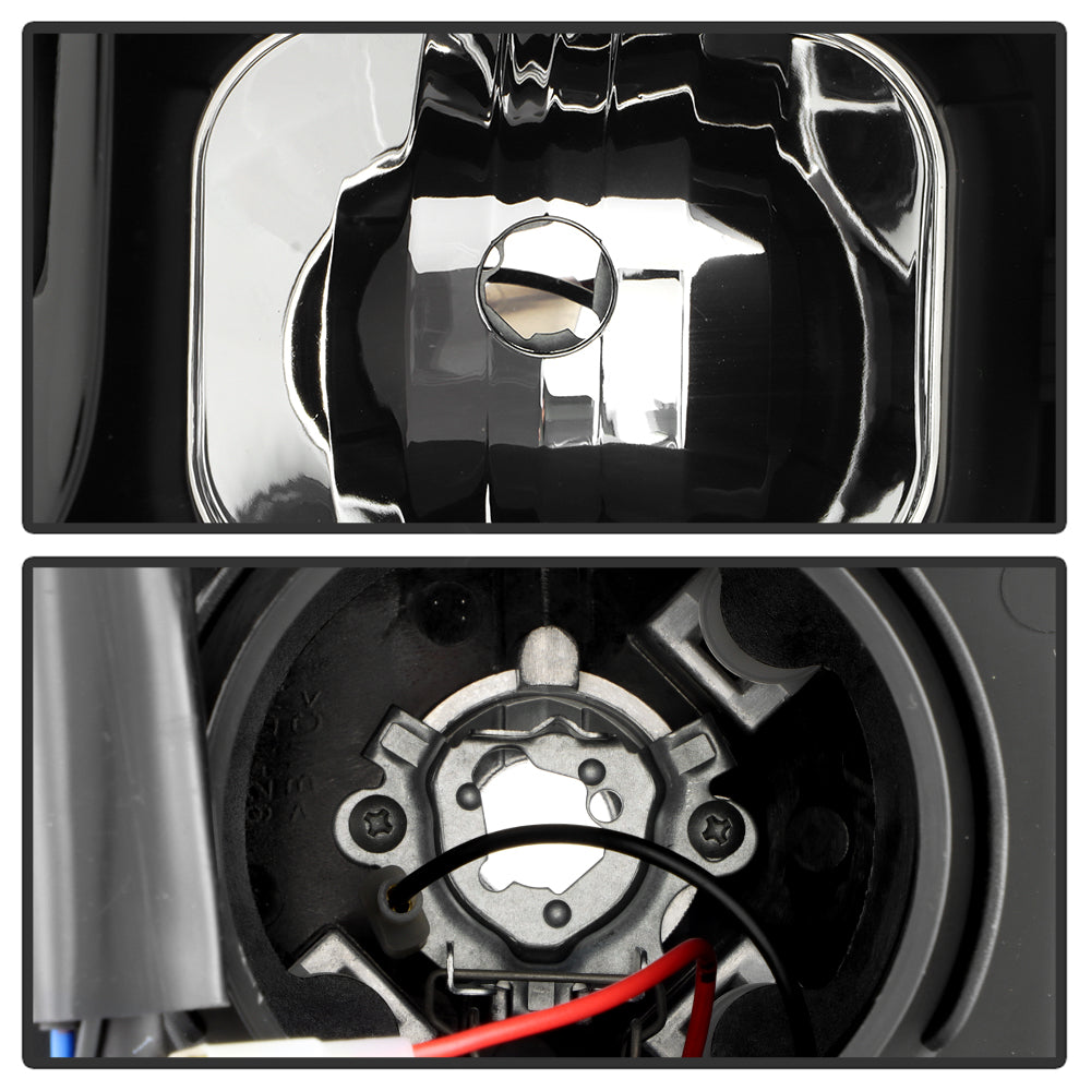 Spyder Ford F-250/F-350/F450 Super Duty 17-18 Projector Headlights Black PRO-YD-FS17-SBSEQ-BK 5086280