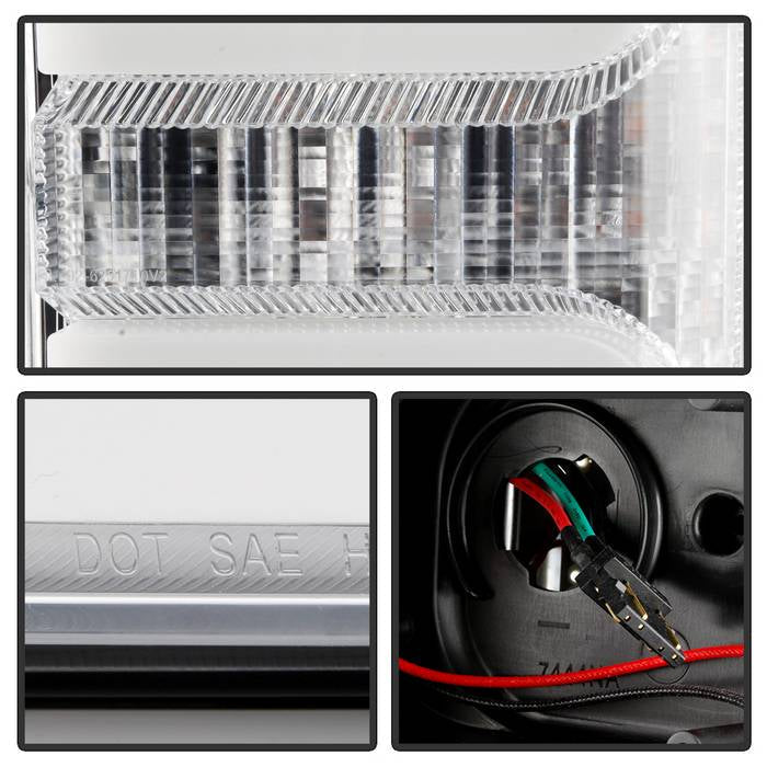 Spyder Ford F-250/F-350/F450 Super Duty 17-18 Projector Headlights Chrome PRO-YD-FS17-SBSEQ-C 5086273