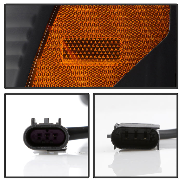 Spyder 17-18 Ford F250/F350/F450 Halogen Model Only -White Light Bar- Black- PRO-YD-FS17HALSI-BK 5087850