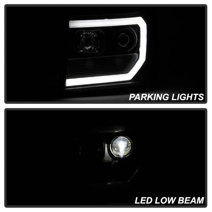 Spyder GMC Sierra 1500/2500/3500 07-13 Denali 08-13 LED Headlights Blk PRO-YD-GS07V2PL-BK 5087522