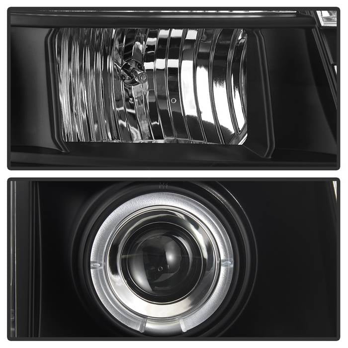 Spyder GMC Yukon 07-14/GMC Yukon Denali 07-14Projector Headlights LED Halo LED Blk PRO-YD-GY07-HL-BK 5029331