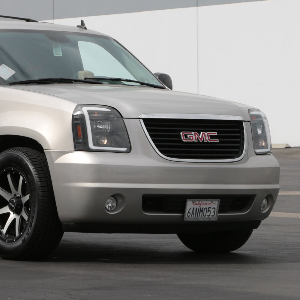 Spyder GMC Yukon 07-14/Denali 07-14 /XL 07-14 V2 Projector Headlights - Black PRO-YD-GY07V2SI-BK 5088260