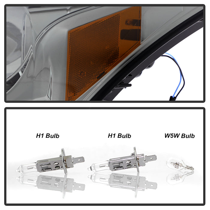 Spyder Honda Accord 08-12 4Dr Projector Headlights- LED Halo DRL Smke PRO-YD-HA08-4D-HL-SM 5010681