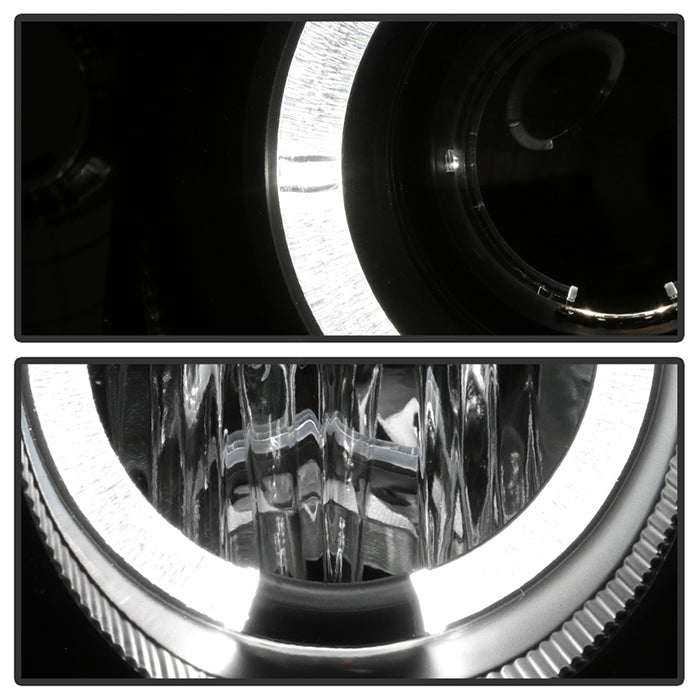 Spyder Honda Civic 99-00 Projector Headlights LED Halo Black High H1 Low H1 PRO-YD-HC99-AM-BK 5010933