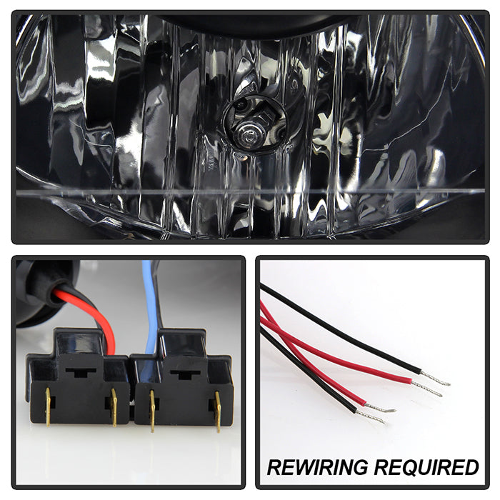 Spyder Honda Prelude 97-01 Projector Headlights LED Halo Black High H1 Low H1 PRO-YD-HP97-HL-BK 5011039