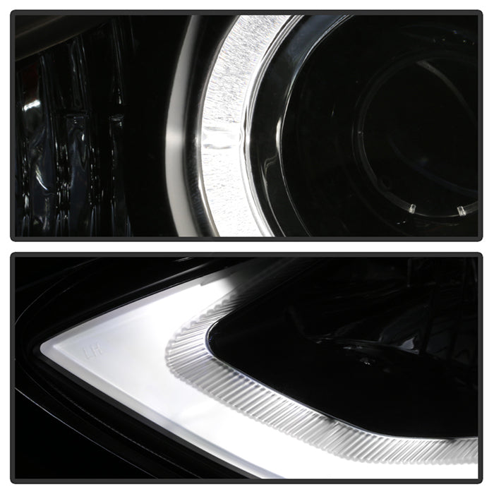 Spyder Hyundai Elantra 11-13 Projector Headlights LED Halo DRL Blk PRO-YD-HYELAN11-DRL-BK 5073662