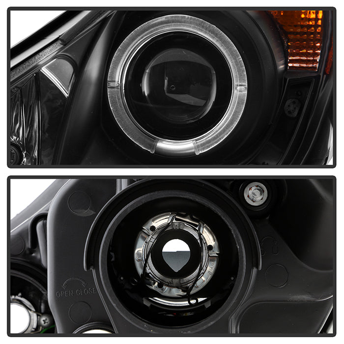 Spyder Hyundai Sonata 11-13 Projector ( Not Fit Hybrid )- LED Halo DRL Blk PRO-YD-HYSON11-DRL-BK 5042477