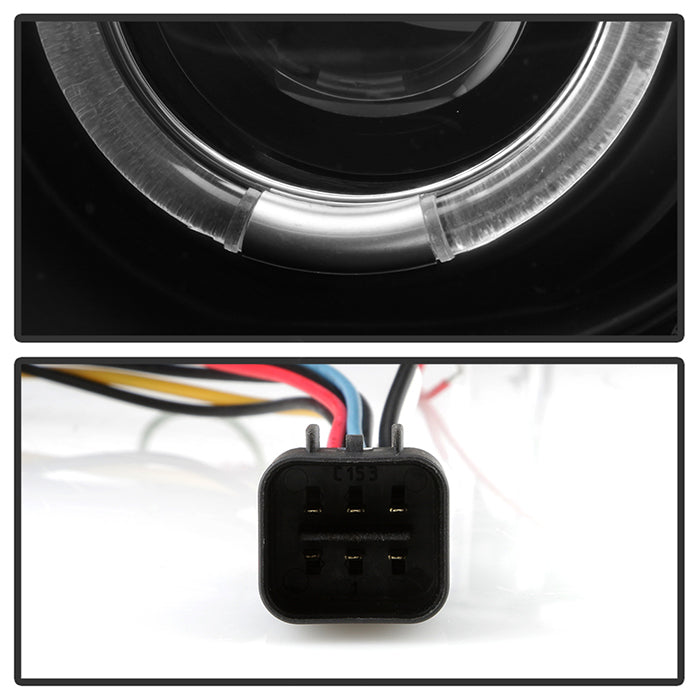 Spyder Hyundai Sonata 11-13 Projector ( Not Fit Hybrid )- LED Halo DRL Blk PRO-YD-HYSON11-DRL-BK 5042477