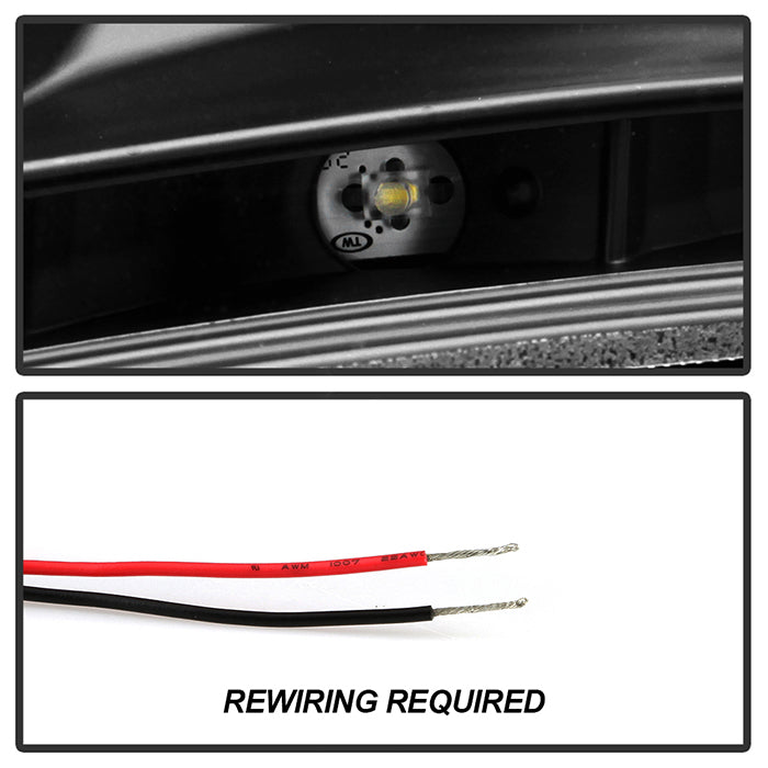 Spyder Hyundai Sonata 11-13 Projector ( Not Fit Hybrid )- LED Halo DRL Blk PRO-YD-HYSON11-DRL-BK 5042477