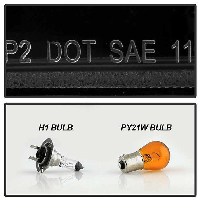 Spyder Hyundai Sonata 11-13 Projector ( Not Fit Hybrid )- LED Halo DRL Blk PRO-YD-HYSON11-DRL-BK 5042477