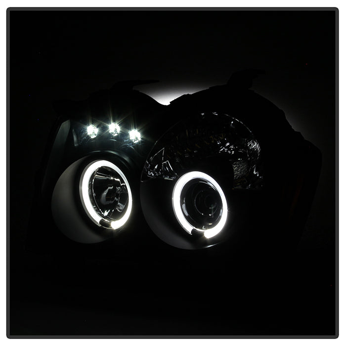 Spyder Jeep Grand Cherokee 05-07 Projector Headlights LED Halo LED Blk Smke PRO-YD-JGC05-HL-BSM 5078551