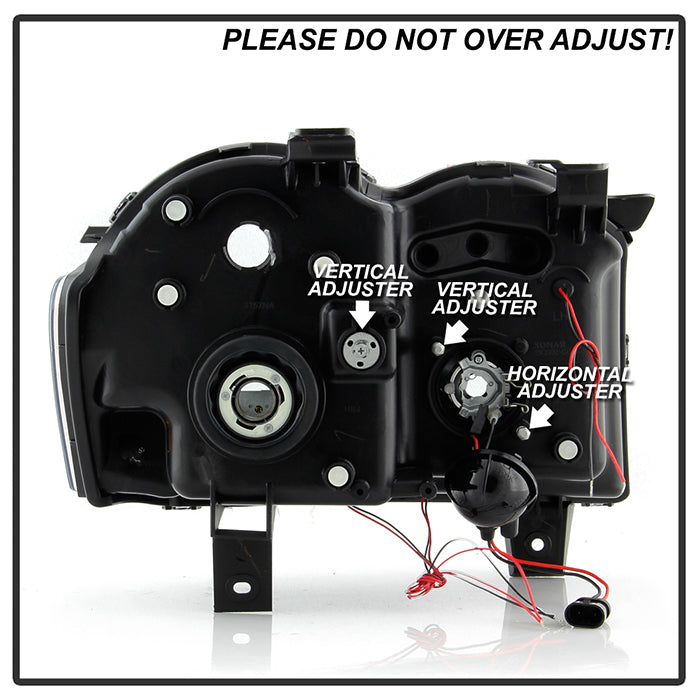 Spyder Jeep Grand Cherokee 08-10 Projector Headlights LED Halo LED Blk Low 9006 PRO-YD-JGC08-HL-BK 5070166