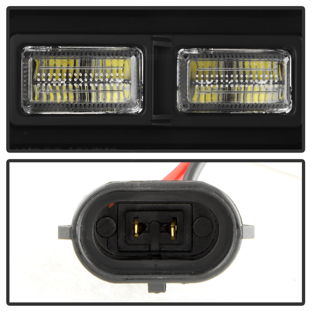 SPYDER 14-21 Jeep Grand Cherokee Proj Headlights - Halogen Model Only - PRO-YD-JGC14HALSI-SBGR-BK 5088949