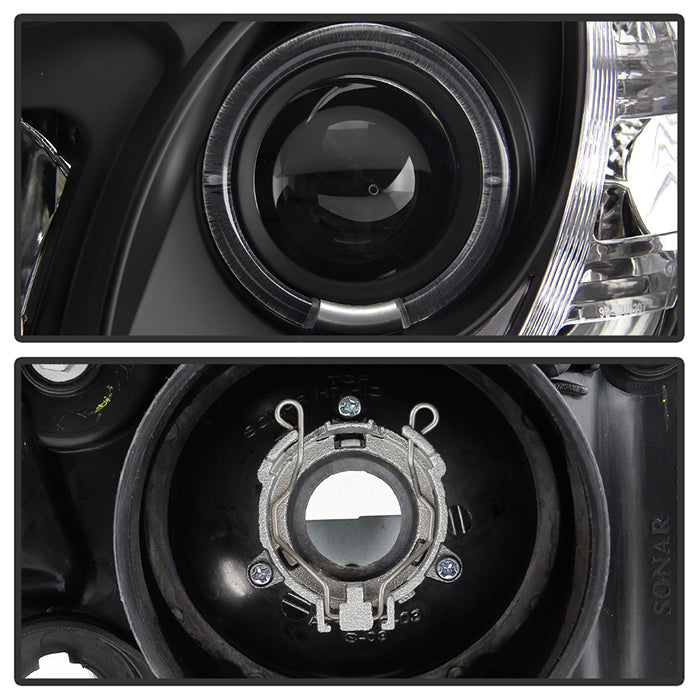 Spyder Lexus IS300 01-05 Projector Headlights Xenon/HID - LED Halo DRL Blk PRO-YD-LIS01-HID-DRL-BK 5029898