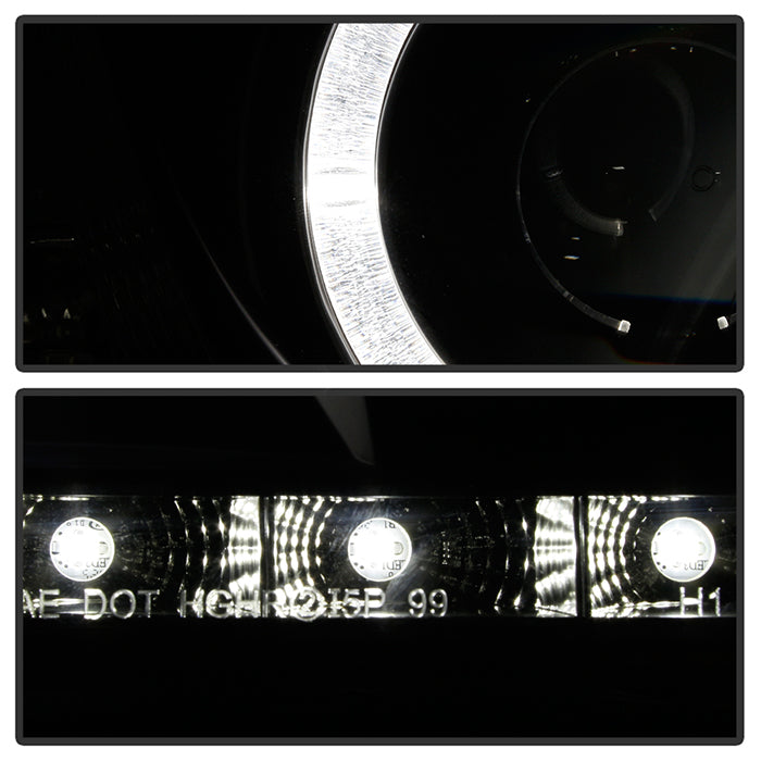 Spyder Lexus IS300 01-05 Projector Headlights Xenon/HID - LED Halo DRL Blk PRO-YD-LIS01-HID-DRL-BK 5029898
