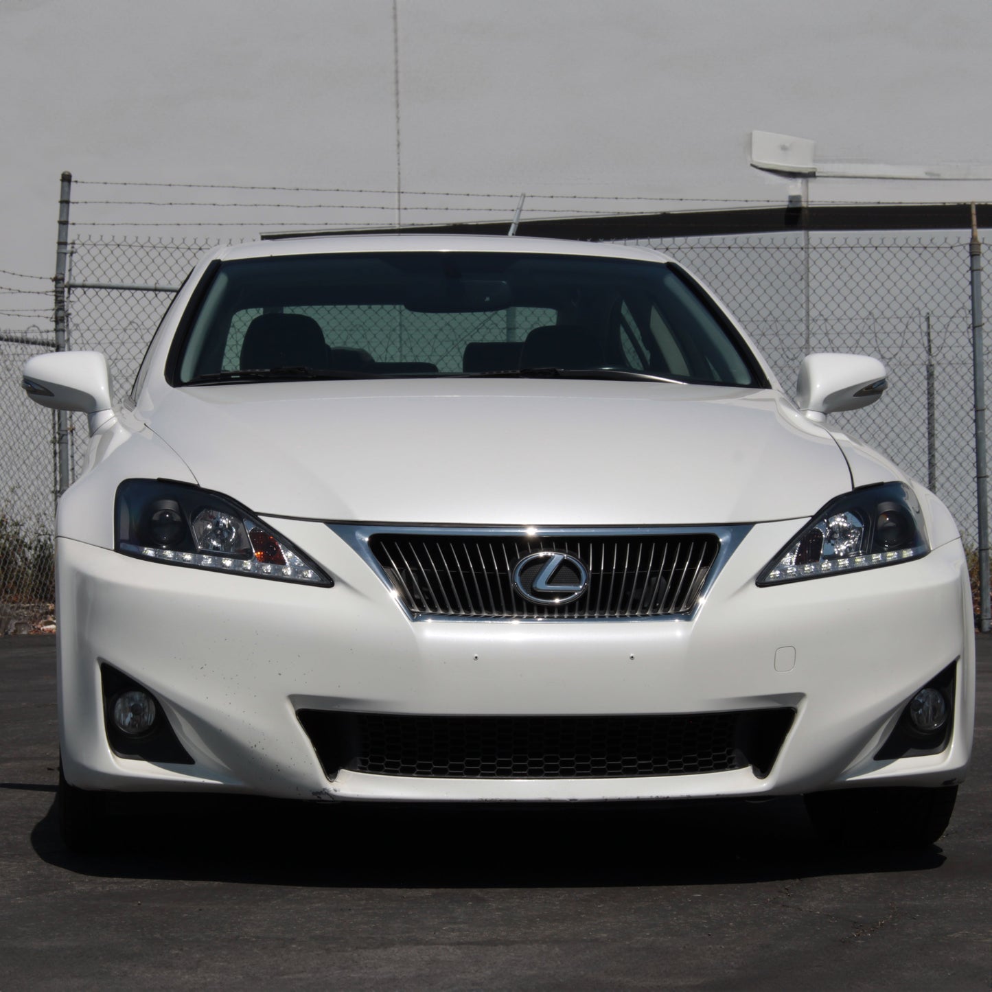 Spyder Lexus IS 250/350 2006-2010 Projector Headlights DRL Black PRO-YD-LIS06-DRL-BK 5080059