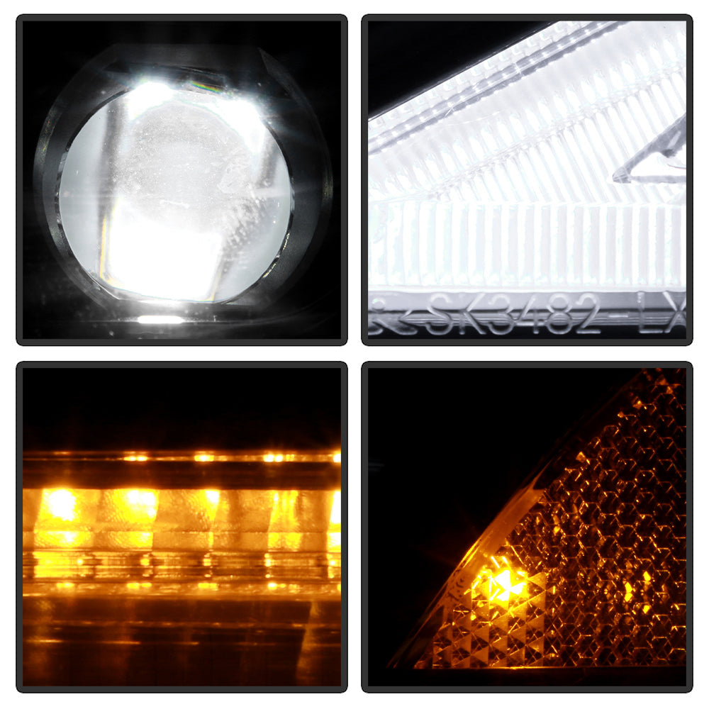Spyder Lexus IS 250/350 06-10 Halogen Model Only High-Power LED Headlights - Black PRO-YD-LIS06AP-BK 5088246