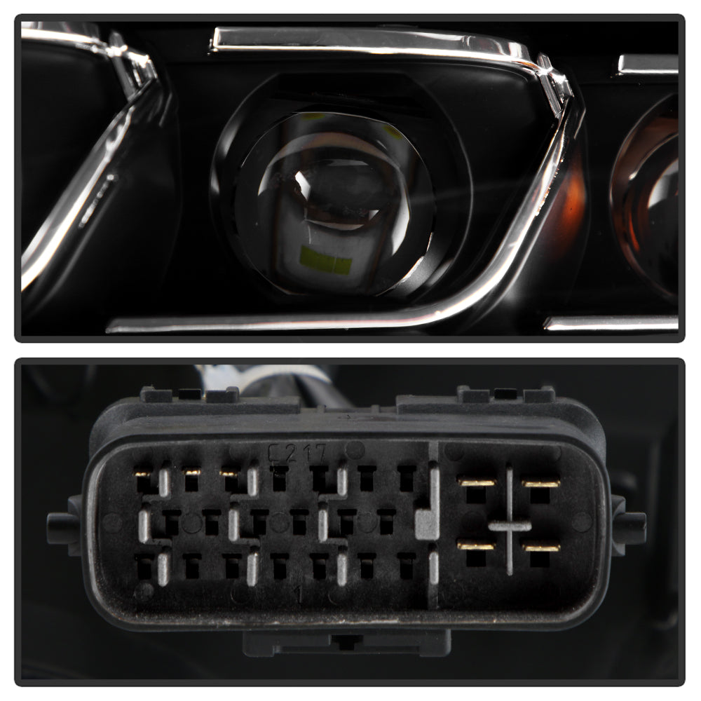 Spyder Lexus IS 250/350 06-10 Halogen Model Only High-Power LED Headlights - Black PRO-YD-LIS06AP-BK 5088246