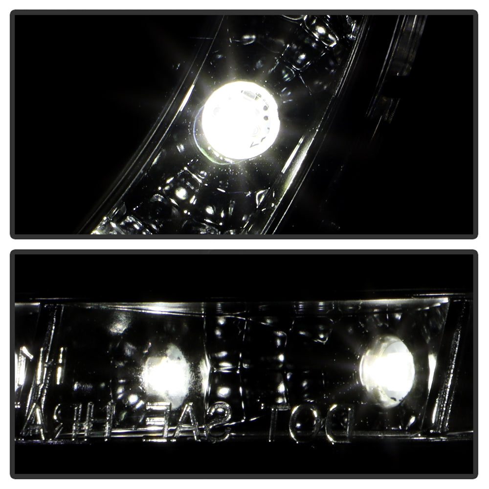 Spyder Mazda 3 04-08 4Dr Sedan Projector Headlights Halogen - DRL Blk PRO-YD-M304-DRL-BK 5017451