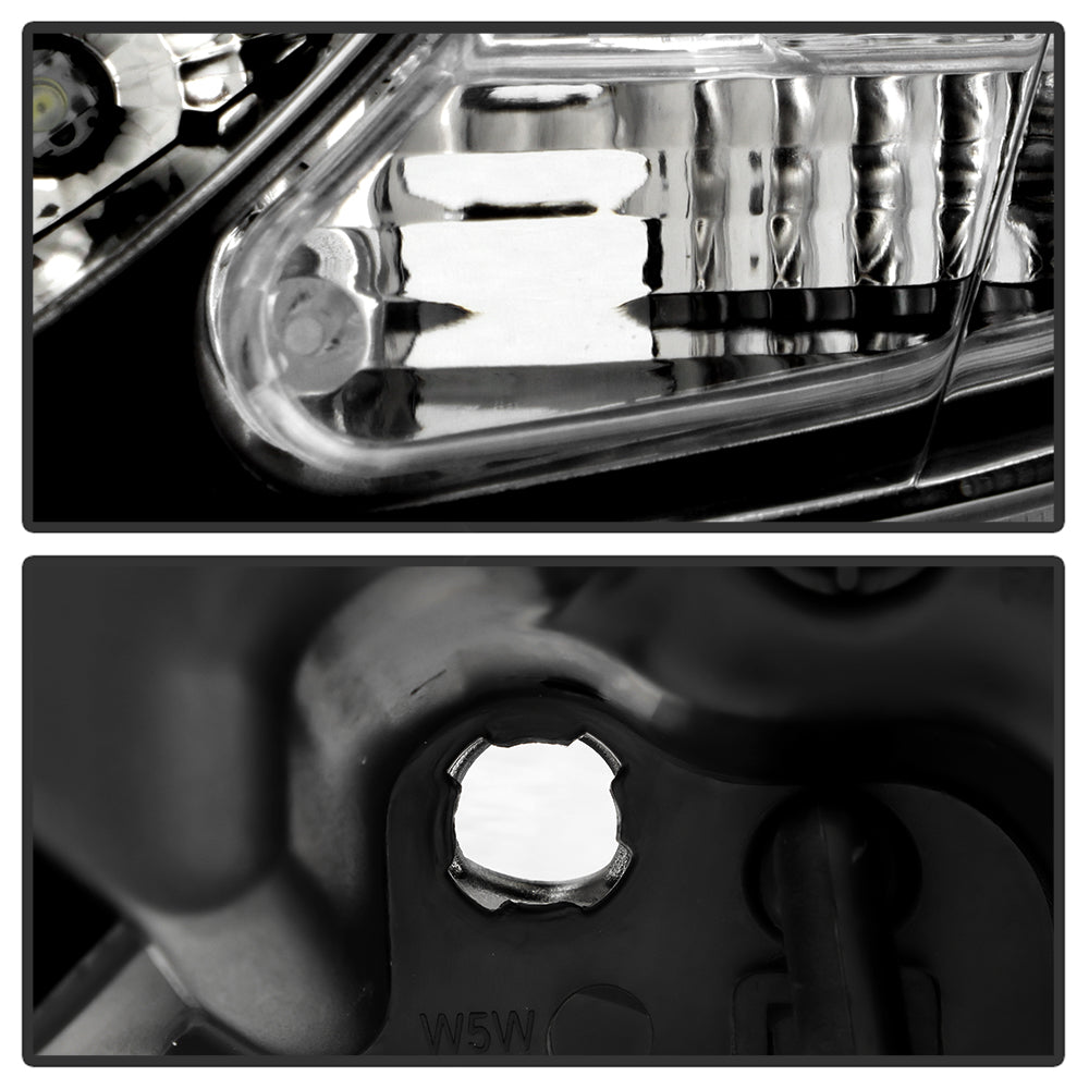 Spyder Mazda 3 04-08 4Dr Sedan Projector Headlights Halogen - DRL Blk PRO-YD-M304-DRL-BK 5017451