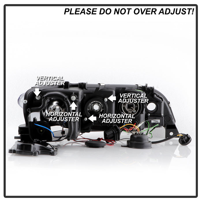 Spyder Mazda 6 03-05 With Fog Lights Projector Headlights LED Halo DRL Blk PRO-YD-M603-FOG-DRL-BK 5042538