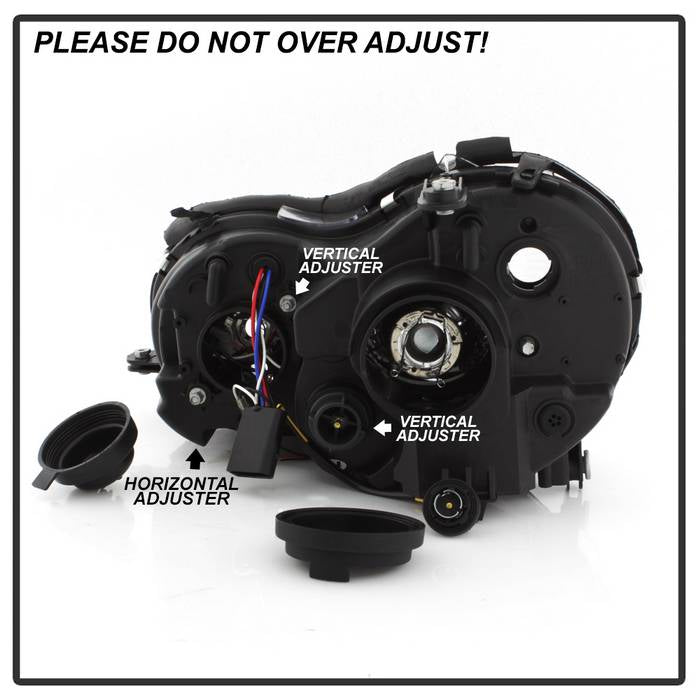 Spyder Mercedes Benz CLK 03-09 Projector Halogen Model- LED Halo DRL Chrm PRO-YD-MBCLK03-DRL-C 5038029