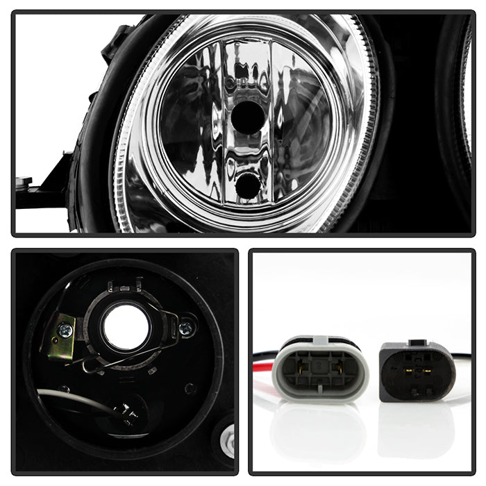 Spyder Mercedes Benz E-Class 03-06 Projector Headlights Halogen Model Only- Chrm PRO-YD-MBW21103-C 5042163