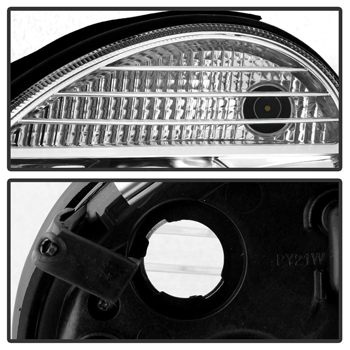 Spyder Mercedes Benz E-Class 03-06 Projector Headlights Halogen Model Only- Chrm PRO-YD-MBW21103-C 5042163