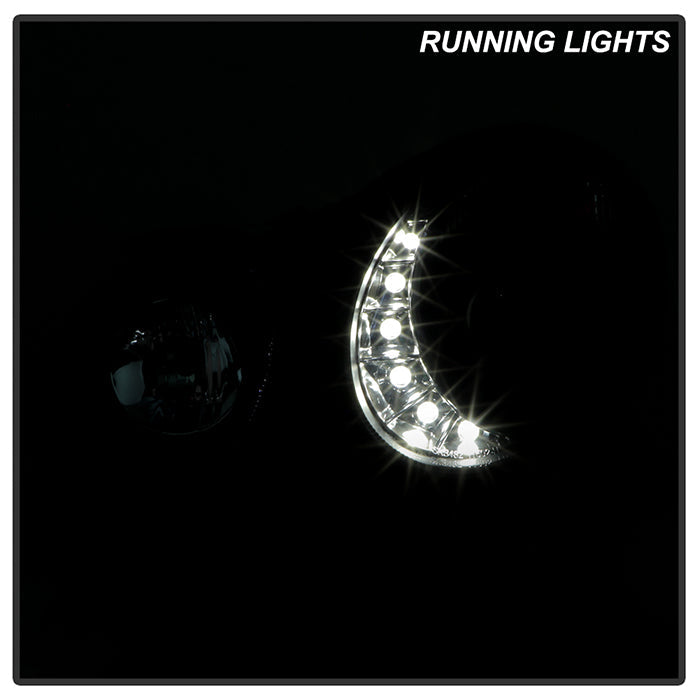Spyder Mercedes Benz E-Class 03-06 Projector Xenon/HID Model- DRL- Blk PRO-YD-MBW21103-HID-DRL-BK 5029928