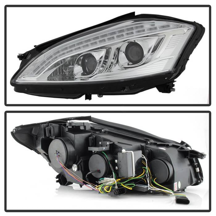 Spyder Mercedes W221 S Class 07-09 Headlights - HID Model Only - Chrome PRO-YD-MBW22107-HID-DRL-C 5083906