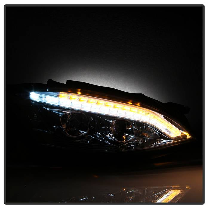 Spyder Mercedes W221 S Class 07-09 Headlights - HID Model Only - Chrome PRO-YD-MBW22107-HID-DRL-C 5083906