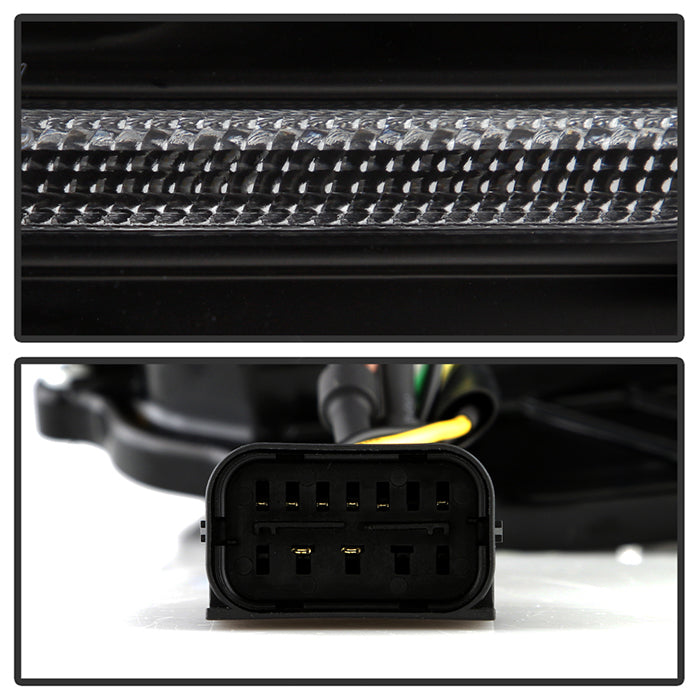 Spyder Mini Cooper 07-12 V2 Halogen Model Only Projector Headlights - Black PRO-YD-MC07V2SI-SBLB-BK 5088215