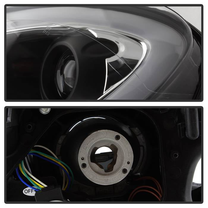 Spyder Mini Cooper Countryman 11-15 Headlights - Halogen Model Only - Black PRO-YD-MCO11-DRL-BK 5083449