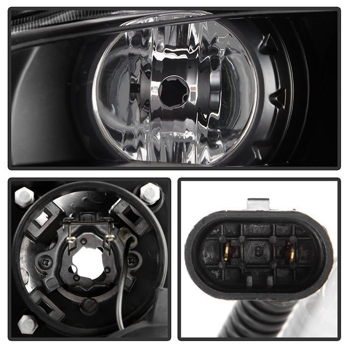 Spyder Mitsubishi Eclipse 97-99 Projector Headlights LED Halo Black High H1 Low H1 PRO-YD-ME97-HL-BK 5011473