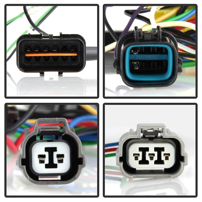 Spyder Mitsubishi Lancer/EVO-10 08-14 Projector Xenon/HID- LED Halo DRL Blk PRO-YD-ML08-HID-DRL-BK 5042231