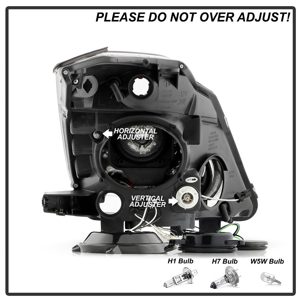 Spyder Nissan 350Z 03-05 Projector Headlights Halogen Model Only - DRL Smoke PRO-YD-N350Z02-DRL-SM 5064752