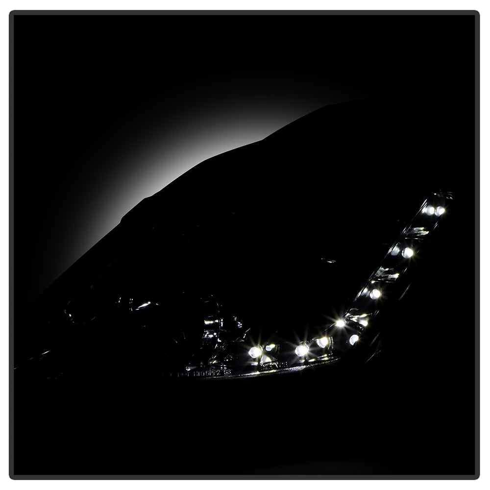 Spyder Nissan 350Z 03-05 Projector Headlights Halogen Model Only - DRL Smoke PRO-YD-N350Z02-DRL-SM 5064752